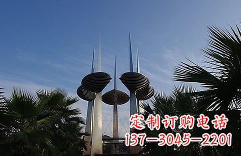 沧州不锈钢避雷针雕塑精致静谧的安全保护