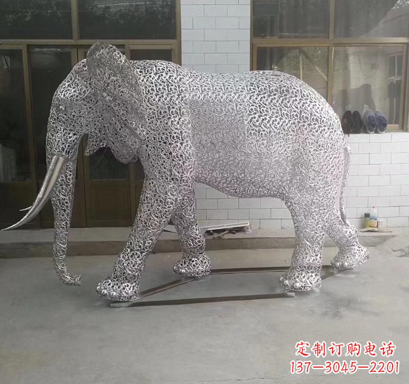 沧州不锈钢大象雕塑它的魅力无限