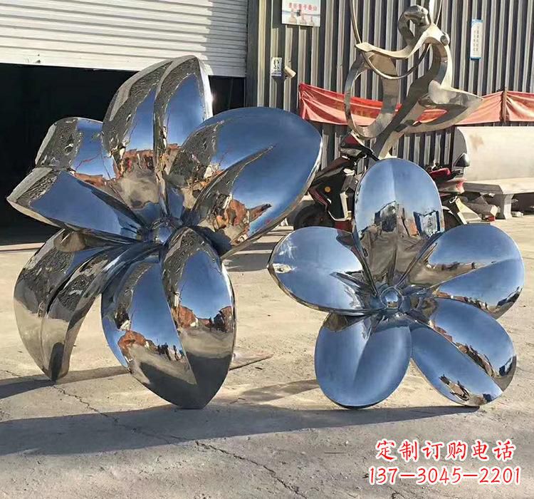 沧州不锈钢荷花雕塑美丽又耐用