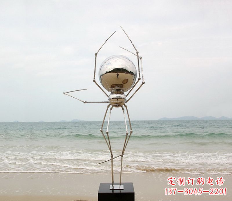 沧州不锈钢的蜘蛛侠雕塑