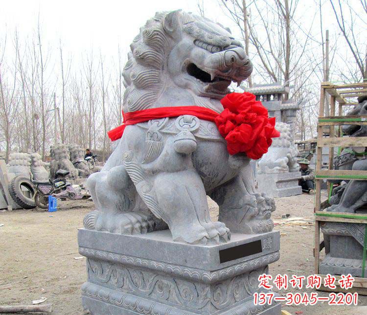 沧州雄壮狮子石雕——欢迎来到宁波