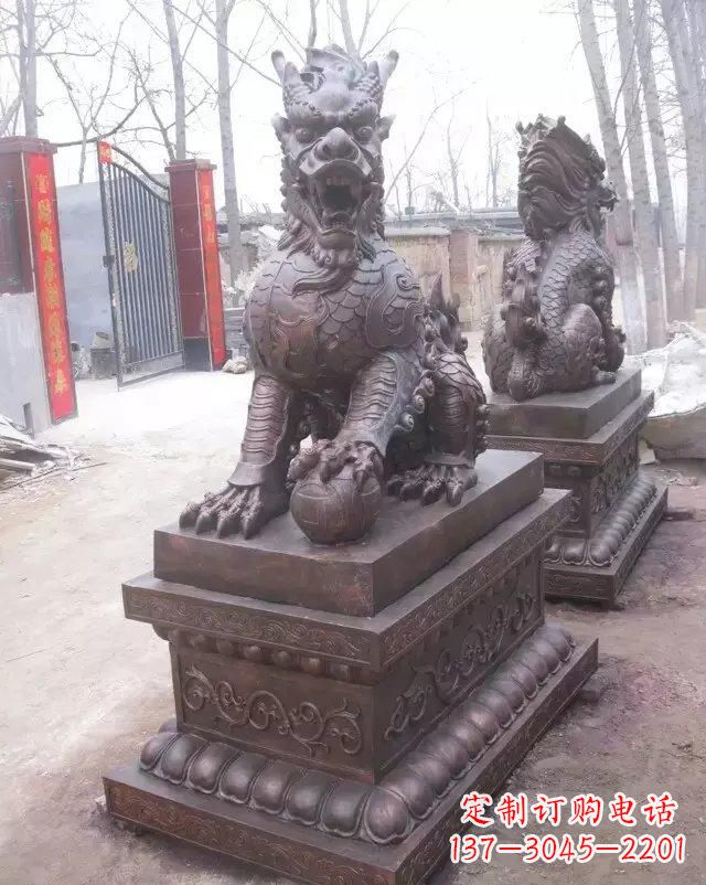 沧州麒麟雕塑古老而又神秘