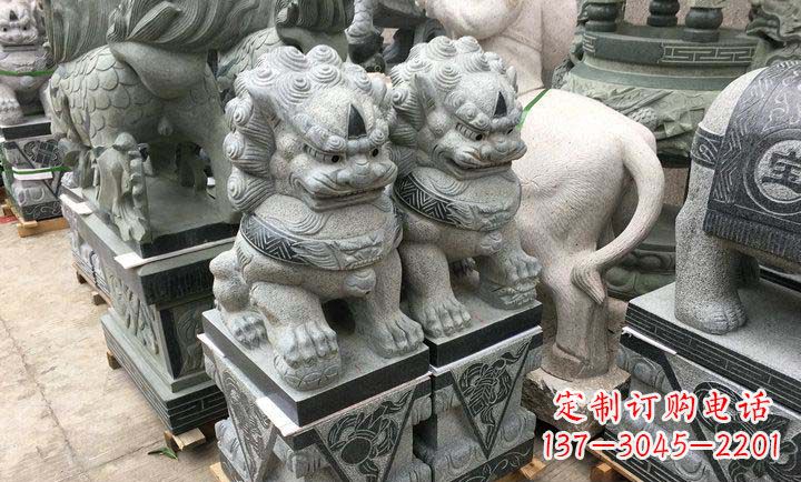 沧州瑞士狮子门口雕塑