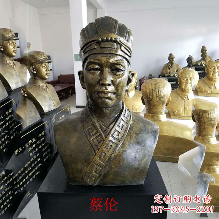 沧州蔡伦雕塑一件传承历史的艺术珍品