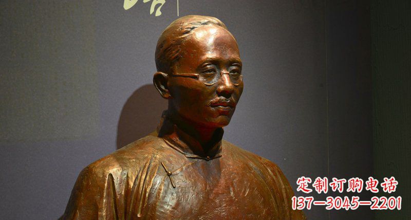 沧州蔡元培——一位传奇民族英雄的雕塑