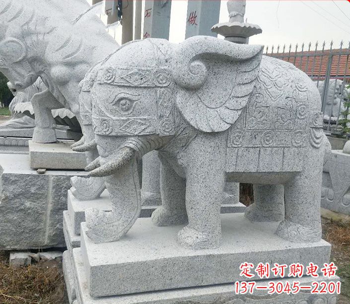 沧州藏传佛教大象雕塑