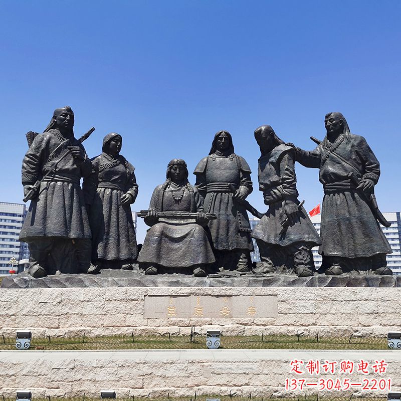 沧州草原母亲——传承爱的雕塑