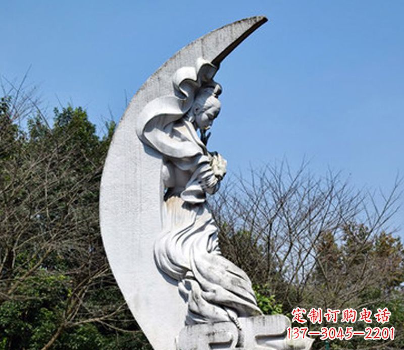 沧州嫦娥奔月传承中国传统文化的雕塑之美