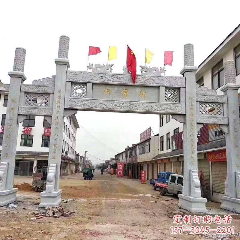 沧州传统文化的珍贵遗产——牌坊雕塑