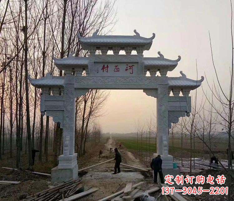 沧州牌坊雕塑——记忆中的美丽家乡