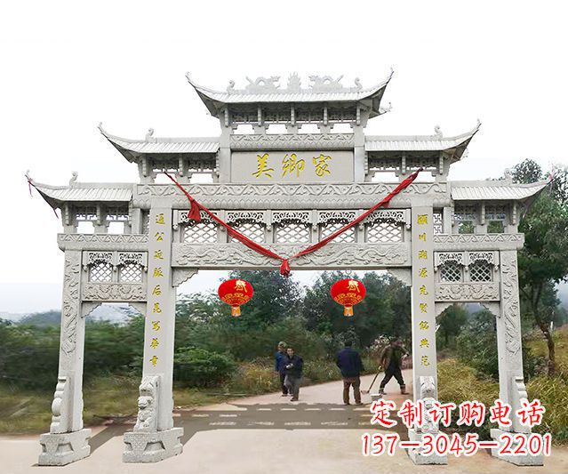 沧州牌坊雕塑珍贵的传统文化