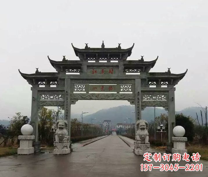 沧州牌坊石雕传承民间文化