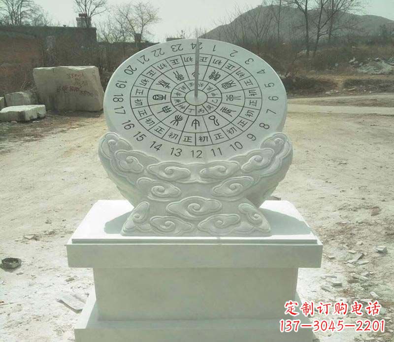 沧州大理石赤道日晷雕塑
