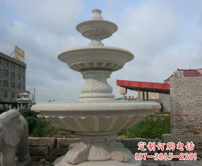 沧州喷泉雕塑灵动精致的大理石美