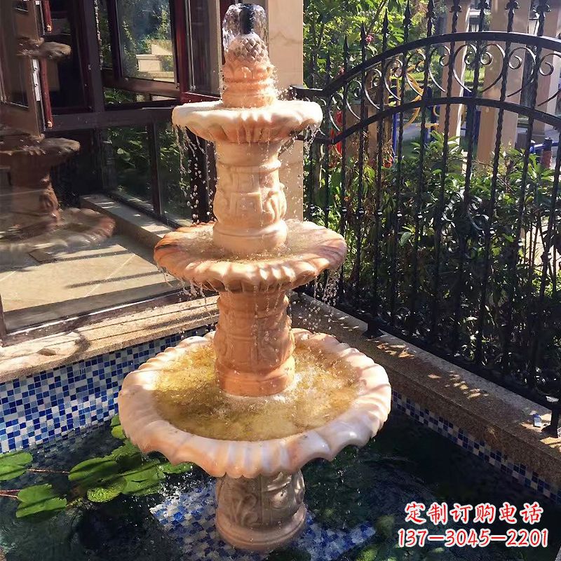 沧州大理石雕刻风水球赋予神秘力量