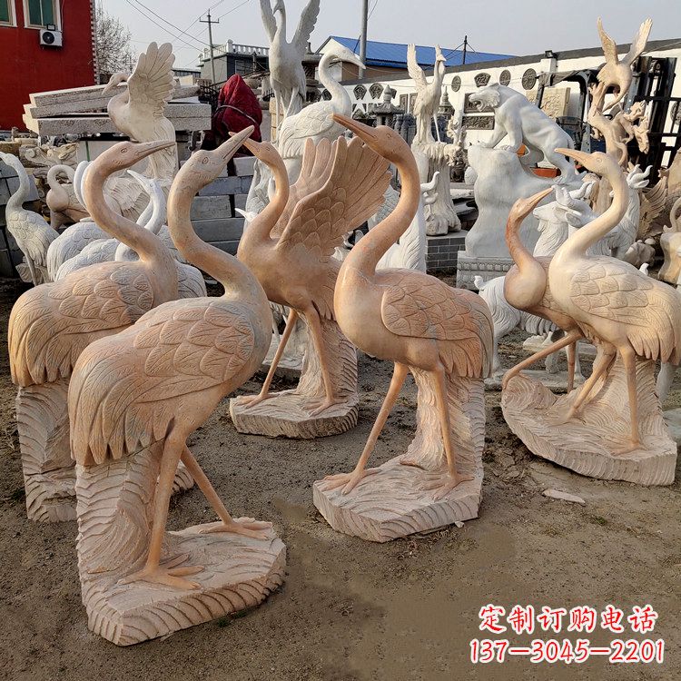沧州仙鹤雕塑艺术的经典之作