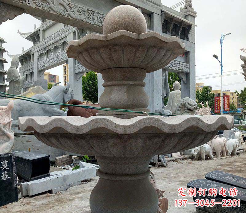 沧州大理石多层喷泉石雕