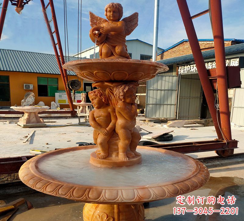 沧州大理石风水球雕塑传承古老文化