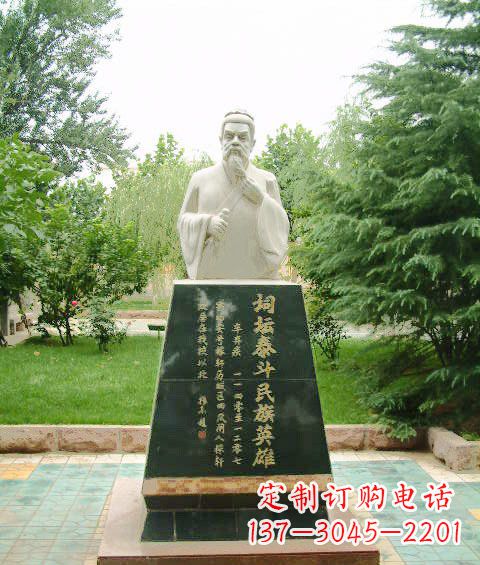 沧州古代名人雕塑,荟萃中国文化