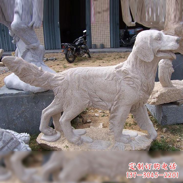 沧州大理石狗雕塑——精致的狗雕塑,让你的生活更有趣