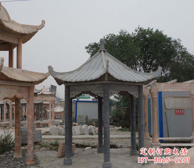 沧州大理石凉亭精美石雕