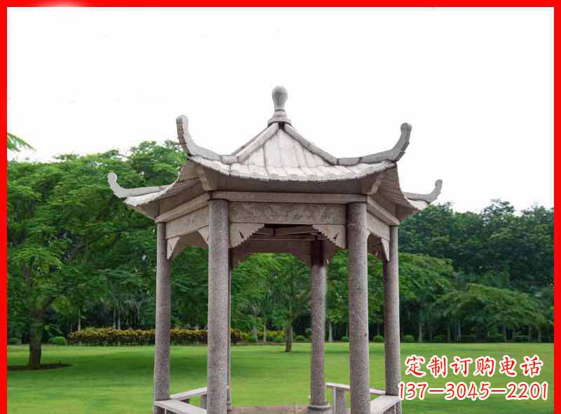 沧州精致大理石凉亭雕塑