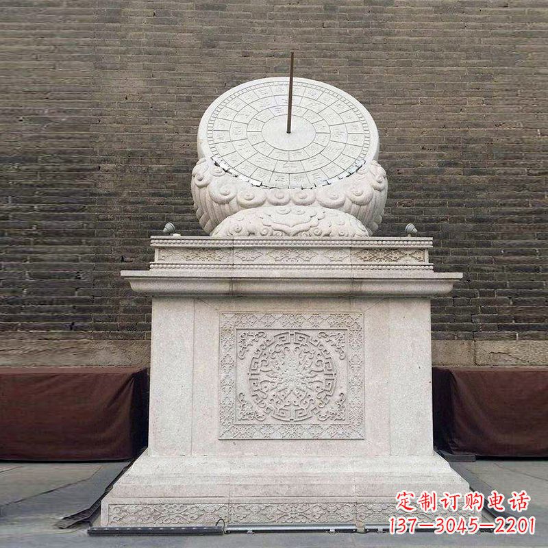 沧州精美石质日晷雕塑