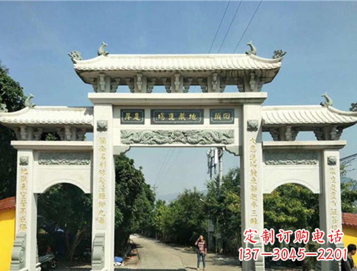 沧州大理石牌坊雕塑