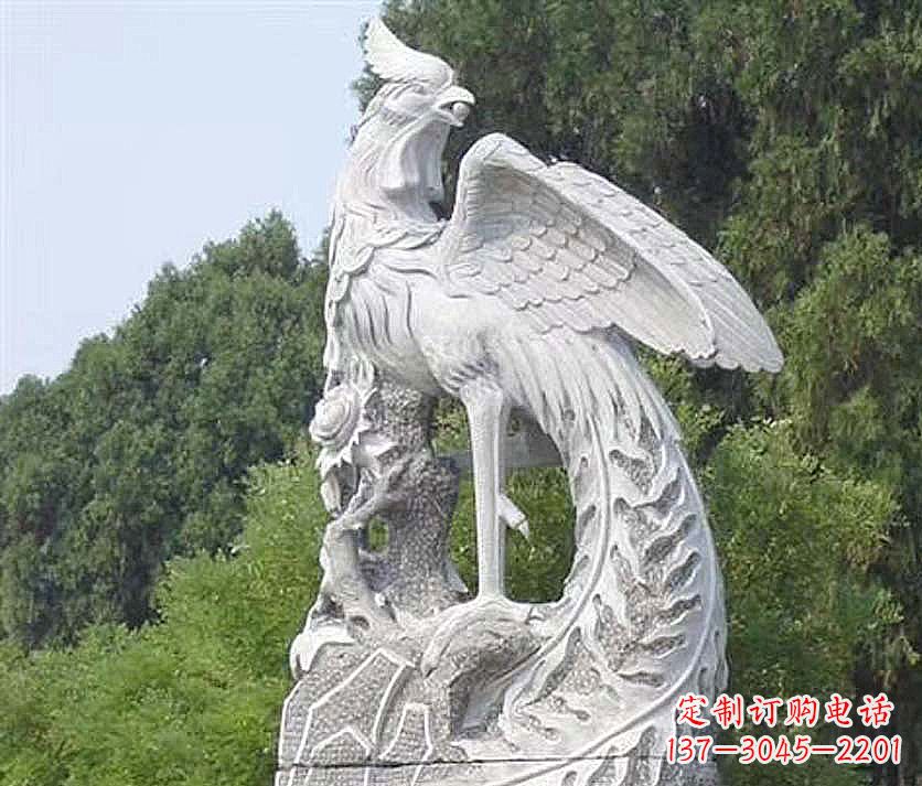 沧州大理石凤凰雕塑