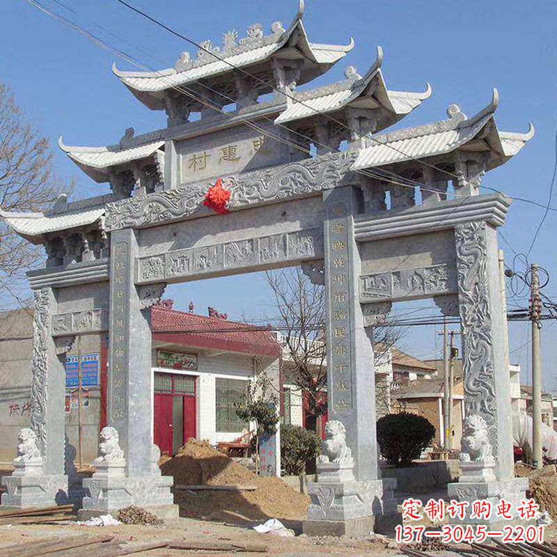 沧州大理石牌坊石雕艺术
