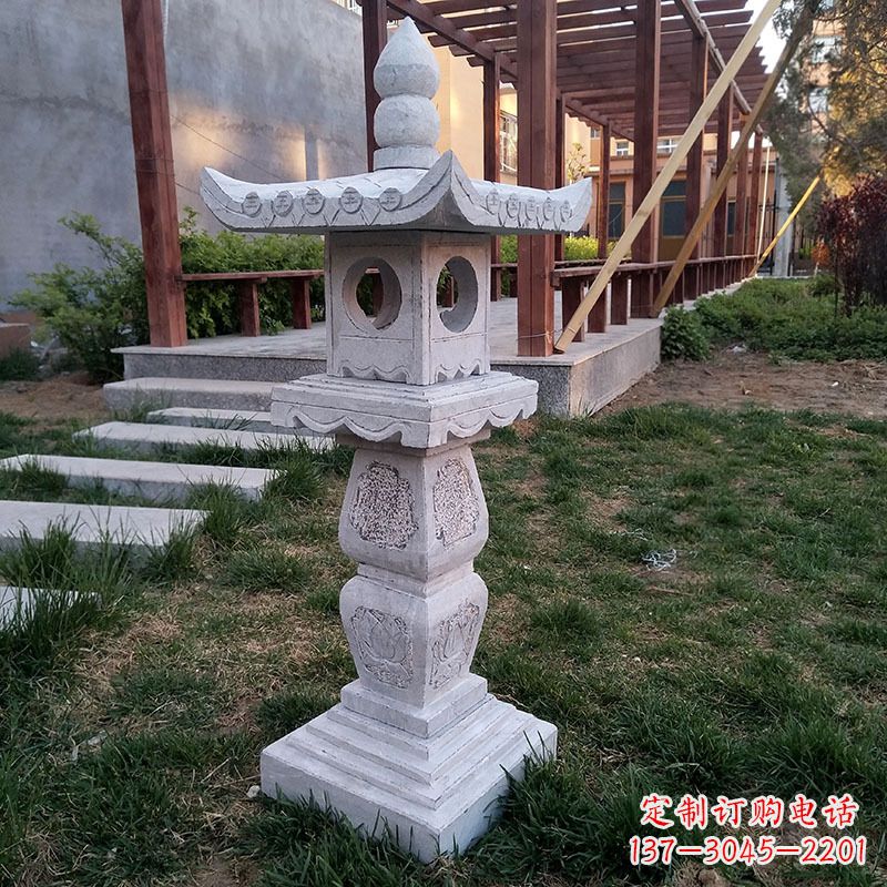 沧州大理石灯笼雕塑