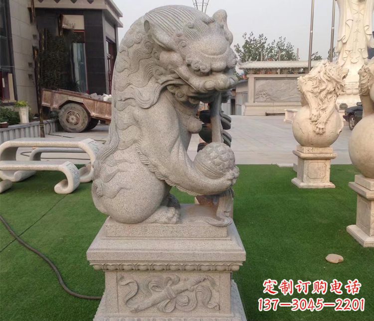 沧州优雅精致的大理石独角兽雕塑
