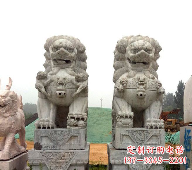 沧州传统大理石狮子雕塑