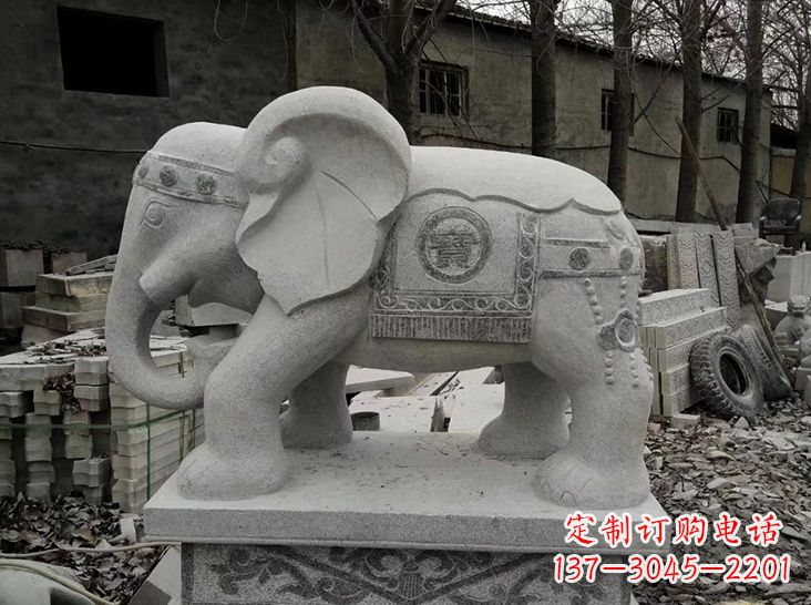 沧州大象 石雕 古代