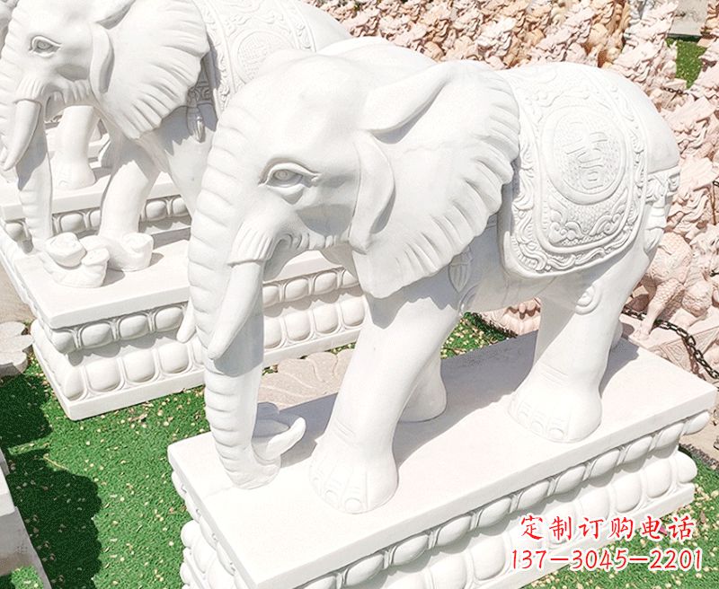 沧州大象石雕雕塑