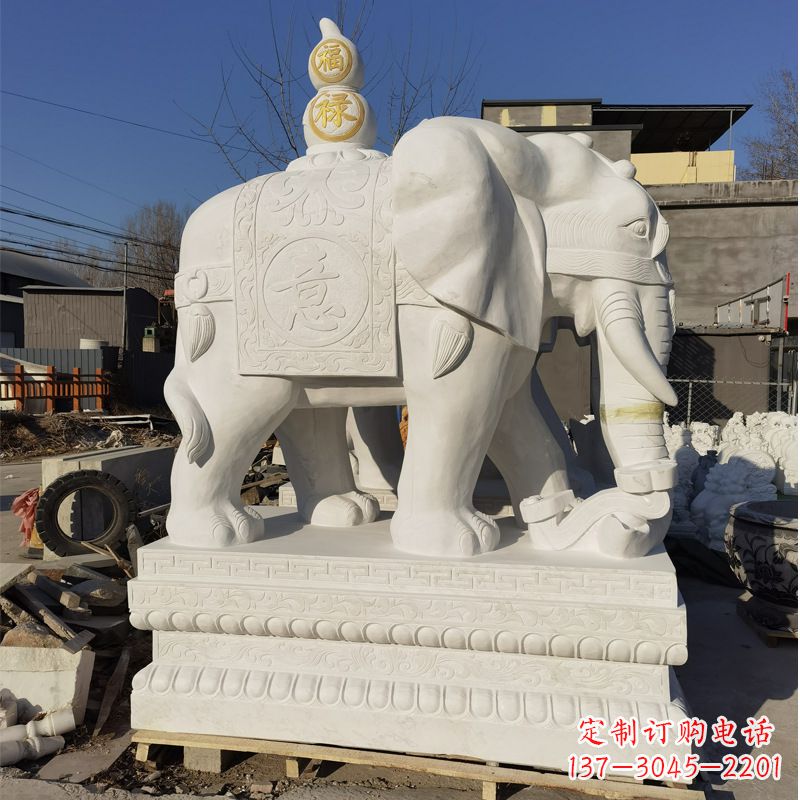 沧州大象石雕守墓