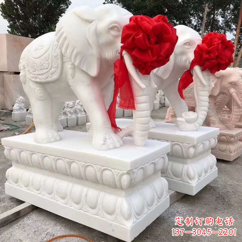 沧州大象石雕塑