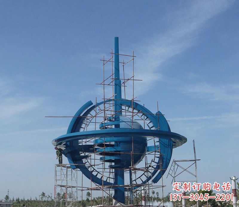 沧州品质卓越的大型不锈钢地球雕塑