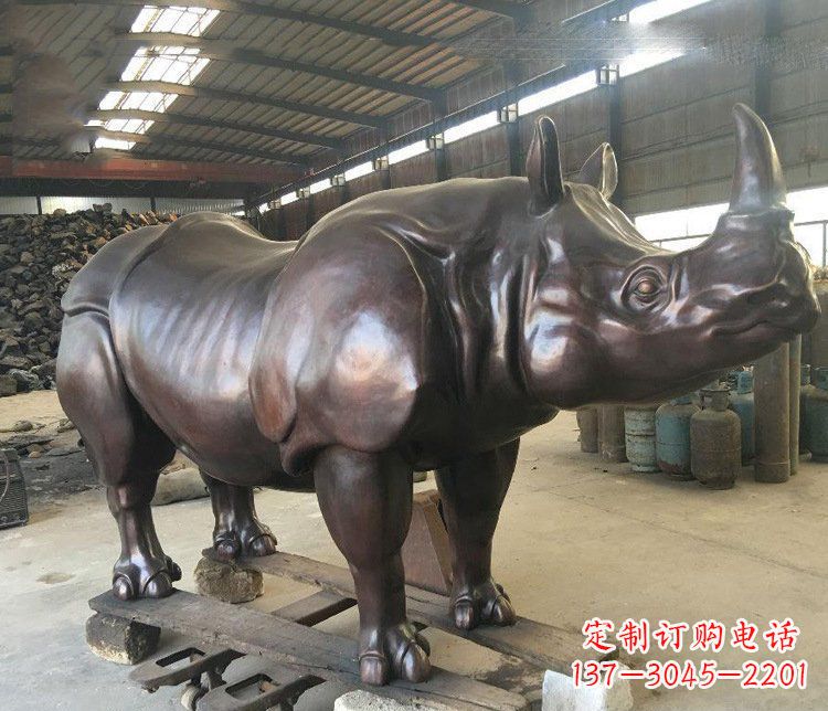 沧州精致大型牛铜雕塑