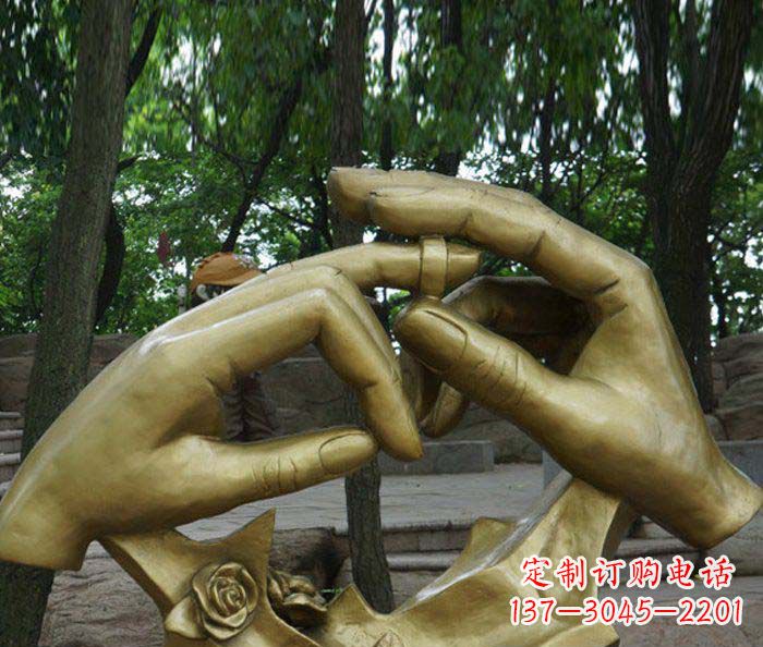 沧州精美戒指铜雕塑