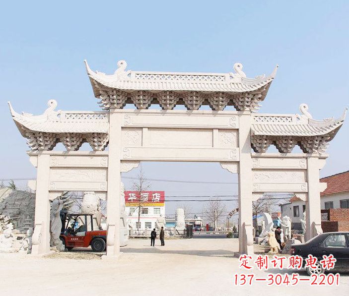 沧州精美牌坊雕塑