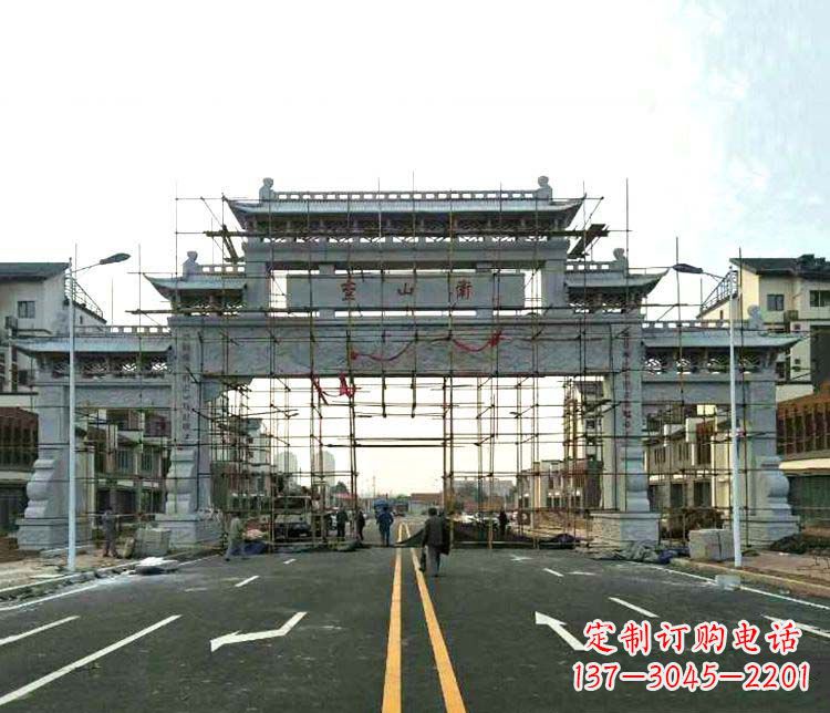 沧州牌坊石雕——精致细腻,展示正气