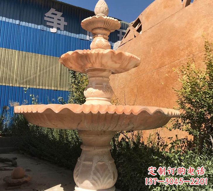 沧州跌水盆喷泉石雕——精美的喷泉雕塑