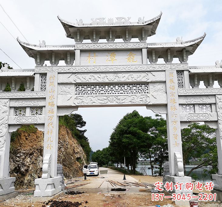 沧州东夏侯石雕牌坊