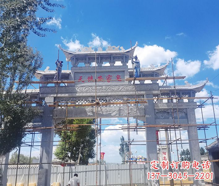 沧州牌坊雕塑品质精湛、精致耐看