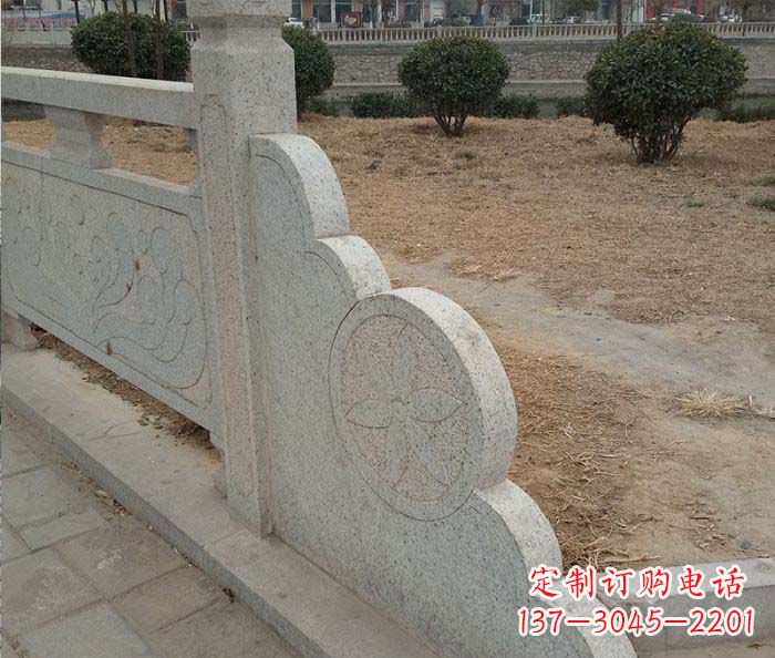 沧州精美仿古护城河石雕栏板