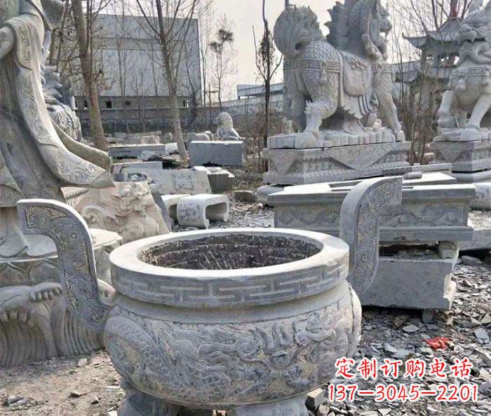 沧州仿古精美石雕香炉