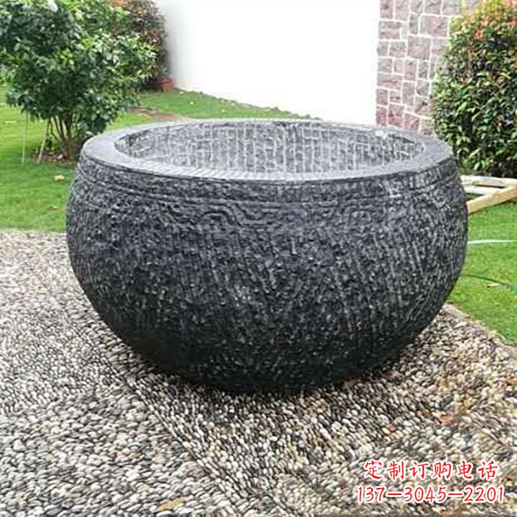 沧州仿古石雕水缸