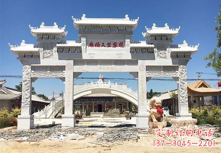 沧州仿古石雕牌坊