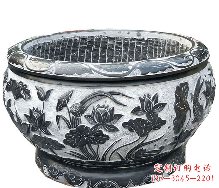 沧州传承古典,精致仿古庭院花盆雕塑